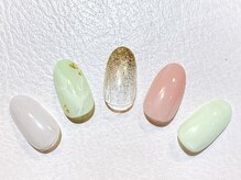ネイルテリア ココ(nailterior COCO)/スタンダードネイル　8000円