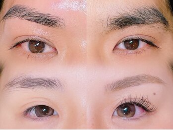 アンズ(ANZU.)の写真/【美眉Waxスタイリング+間引き】Waxでいらない部分の毛を整えて、垢抜けた印象に♪メンズも大歓迎☆