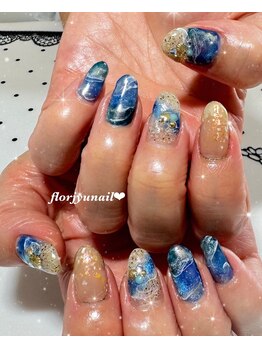 フロージュ ネイル(florjyu nail)/海nail
