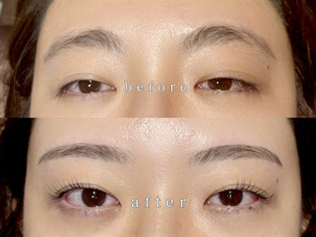 フリーク バイ シュリット 渋谷(fleek! by schritt)/眉ワックス＋まつパ/担当kaho