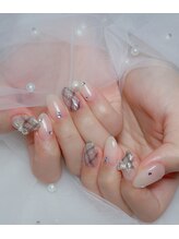 サムズアップネイル(thumbs up nail)/お客様ネイル