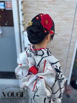 ヴォーグ(VOUGE)/タイトなヘアスタイル