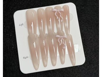 ネイルチップ長さ出しワンホン