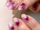 ぶどう色 - nail