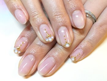 【シアーストーンパーツネイル】