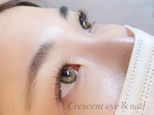 クレセント アイアンドネイル 今泉店(Crescent)/パリジェンヌ+カラーエクステ