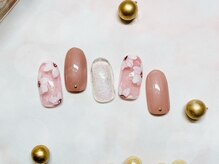 プルトワ(pourtoi)/フラワーアートネイル☆