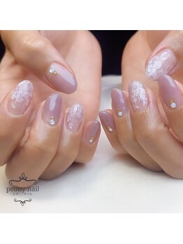 ピオニーネイル(peony nail)/アンティークローズ