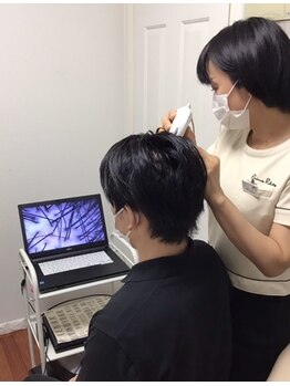 プリマプリート メンズ店/健康な髪の毛の為に予防は大事