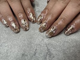 夏ネイル2023【ラメネイル】