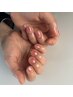 【trend design♪】ほわほわチークネイル