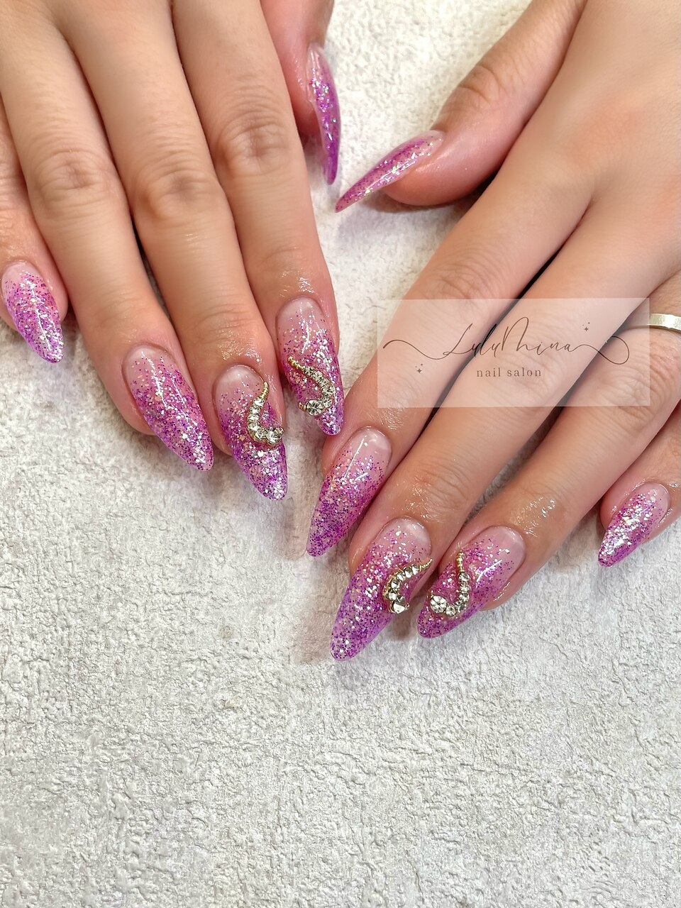 値下げ　新品レペット 38.5 (24cm) キラキラのラメ　グラデーション 値下げ新品レペット 38.5 (24cm) キラキラのラメグラデーション