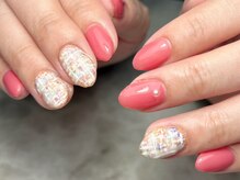 ブリスフルハピネス(Blissful happiness)/もやもやツイードネイル