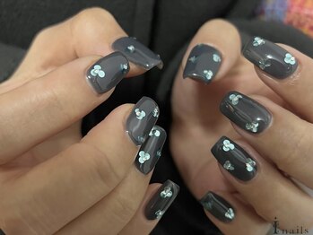 アイネイルズ 吉祥寺店(I nails)/トレンドホログラムフラワー