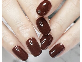 アリイネイルズ(ALII Nails)/ボルドーネイル