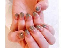 プレジール(Plaisir)/ラメグラデーションネイル♪