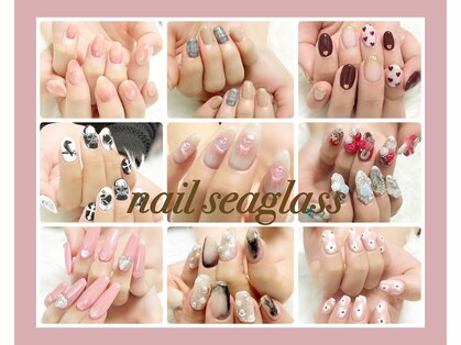 ネイル シーグラス(nail seaglass)の写真