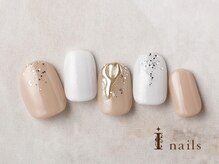 アイネイルズ 横浜EAST店(I-nails)/ナチュラルニュアンスシンプル