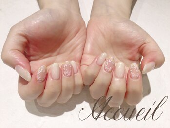 アクイユ 銀座店(ACCUEIL)/フラワーネイル