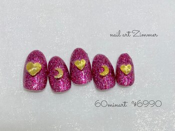 ネイルアート ジマー/60minartコース¥6990