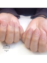 ピオニーネイル(peony nail)/上品ワンカラーネイル