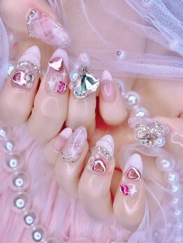 ドール ネイル(Doll Nail)の写真/【ARTデザインコース90分/120分/180分¥8800～】新規オフ&甘皮ケア込☆3D、痛ネイル、パーツつけ放題◎