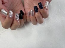 ネイリュー 福富店(naiLiu)/ミラーボールネイル