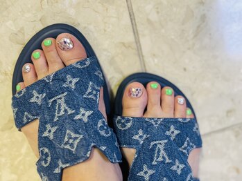 タムタムネイル 本厚木(Tam Tam Nail)/フットデザイン