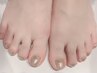 【Foot】ミラーネイル(クリアベース)