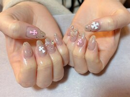 クロスネイル　フラッシュネイル