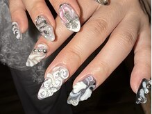 ゆびノさき オモテサンドウ(ゆびノさき+omotesando)の雰囲気（10本長さだし+アートし放題でこの価格！【¥12400】）