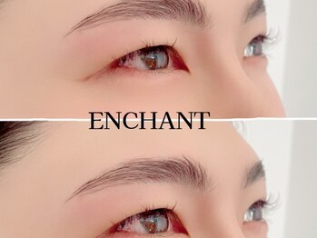 アンシャンテ(ENCHANT)の写真/【ハリウッドブロウリフト】眉毛の毛流れを整える施術★眉毛はとても重要なパーツ！印象の8割を決める！