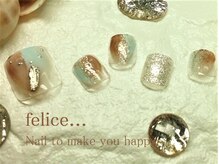 ネイルサロン フェリーチェ 東川口店(Felice)/【定額フットネイル】8500円