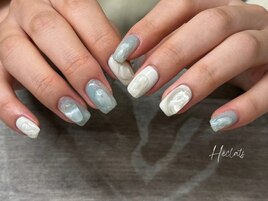 ニュアンス/ブルー/天然石