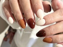 ルアナ(Luana)/ワンカラー　ネイル　秋ネイル