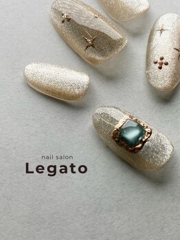 レガート(Legato)の写真/季節感とトレンドをおさえた最旬デザインは、月ごとに変わる定額メニューで♪お気に入りがきっと見つかる☆
