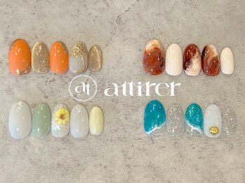 アティレ(attirer)/7月☆Monthly定額ネイル