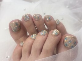 シェル　ミラーラメネイル