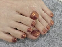 フォーシック 大森(fourchic)/フットミラーネイル