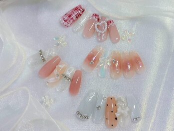 ブルゴーニュ(Bourgogne)の写真/【可愛い×トレンド】ワンホンネイルあり☆トレンドニュアンスから王道デザインまで◎