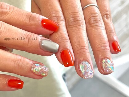 アプリシーエイトネイル(appreciate nail)の写真