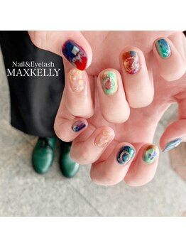 ネイル マックスケリー 神戸(MAXKELLY)/★オフ無料◎90分アートやり放題
