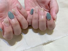 ネイルズ ララ(nails Lala)/カーキ。