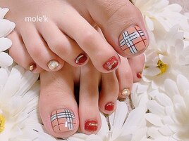 フットネイル(追加アートあり)