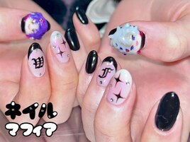 キャラクター3Dネイル