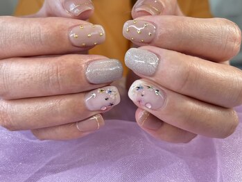 エリートネイル(Elite Nail)/押し花ネイル