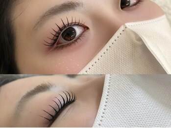 アイシャルマン 目黒店(EYE CHARMANT)の写真/痛みにくいまつパ◎根本からしっかり立ち上げ、自然で上品な目元に♪パリジェンヌラッシュリフト取り扱い★