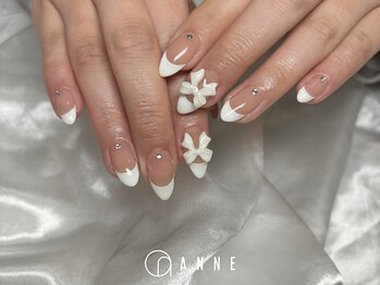 フレンチ*ベースカラー付き