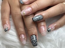 アユラ(AYURA)/ツイードnail