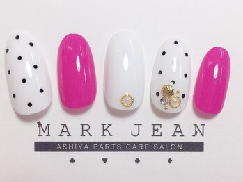 マークジーン 甲南山手(MARK JEAN)/キュートドットピンクネイル